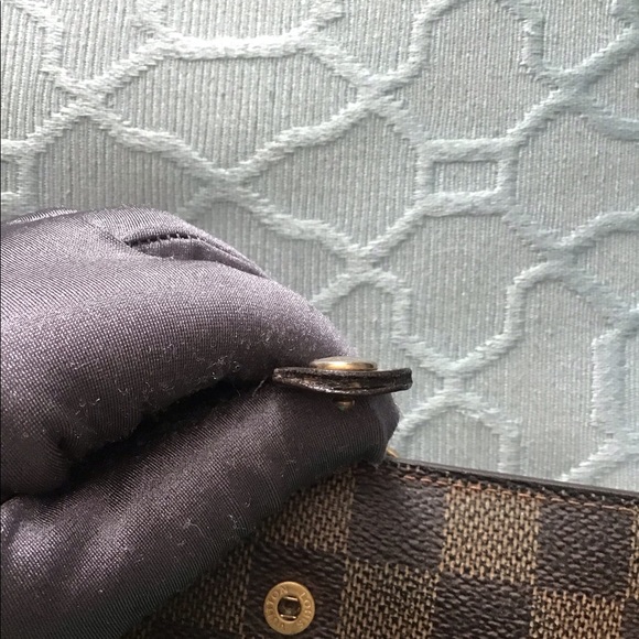 🛍LOUIS VUITTON Damier Ebene Juliette Wallet - Picture 10 of 11